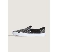 Vans - Checkerboard Classic Slip-On Shoes, Man, Black, Size: 6.5