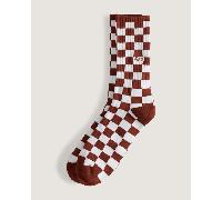 Vans - Checkerboard Crew Socks (1 pair), Man, Brown, Size: S (2.5-5 )