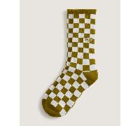 Vans - Checkerboard Crew Socks (1 Pair), Man, Gold, Size: M (5.5-8 )