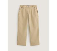 Vans - Chore Mid Rise Straight Trousers, Woman, Beige, Size: 26