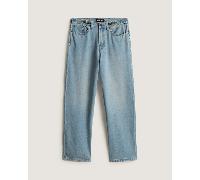 Vans - Cinched Check-5 Baggy Trousers, Woman, Blue, Size: 25