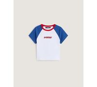 Vans - Clare Baby T-Shirt, Woman, Blue, Size: L
