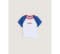 Vans - Clare Baby T-Shirt, Woman, Blue, Size: XL