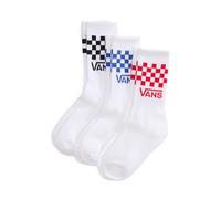 Vans Classic Check Crew logo, White, 1.5