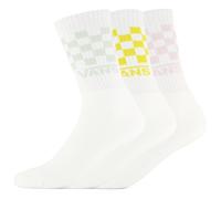 Vans - Classic Check Crew Socks (3 Pairs), Man, White, Size: M (5.5-8 )