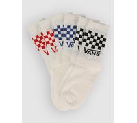 Vans Classic Check Crew logo, White, 11.5