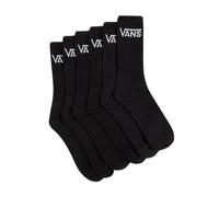 Vans Unisex Classic Crew Socks 3 Pack, Black, Size M, Men Black