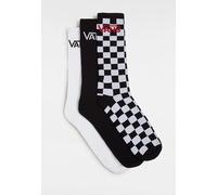 Vans - Classic Crew Black/White - Socks - black - L/XL - 71% Cotton, 15% Polyamide, 9% Polyester, 5% Elastane,Cotton L/XL