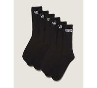 Vans Classic Crew socks black (6 pairs) - S