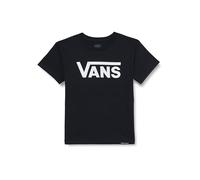 Vans Classic Drop V SS Crew Tee-B, Black and White, 14 Years
