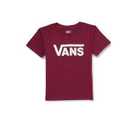 Vans Classic Drop V SS Crew Tee-B, Burgundy and White, 12 Years