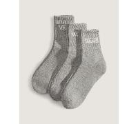 Vans - Classic Half Crew Socks (3 pairs), Man, Grey, Size: S (2.5-5 )