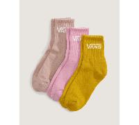 Vans - Classic Half Crew Socks (3 pairs), Man, Pink, Size: S (2.5-5 )