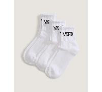 Vans - Classic Half Crew Socks (3 pairs), Man, White, Size: M (5.5-8 )