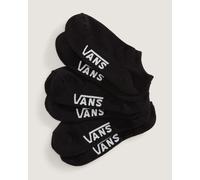 Vans Classic Kick Socks Pure Black White (3 pairs) - XL