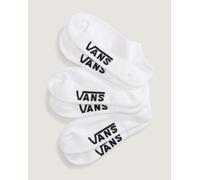 Vans Classic Kick Socks White Black (3 pairs) - S