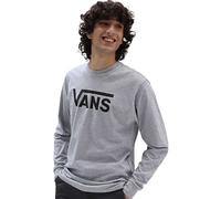 Vans Classic Long Sleeve Logo T-Shirt Grey