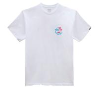 Vans - Short-sleeved T-shirt - Classic Mini Dual Palm II SS White/Malibu Blue for Men - Size L White L