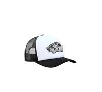 Cap Vans CLASSIC PATCH CURVED BILL TRUCKER (Black/White)