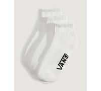 Vans - Classic Quarter Crew Socks (3 pairs), Man, White, Size: L (8.5-12 )