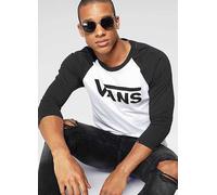 Vans Classic Raglan Sleeved Top White/black