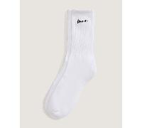 Vans - Classic Script Crew Socks (1 Pair), Man, White, Size: S (2.5-5 )