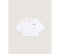Vans - Classic Script T-Shirt, Woman, White, Size: S