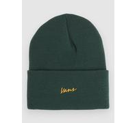 Vans - Classic Script Tall Cuff Beanie, Man, Green, Size: One size