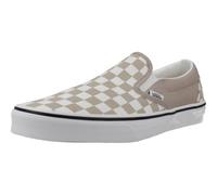 Vans - Classic Slip-On Checkerboard Shoes, Man, Beige, Size: 5