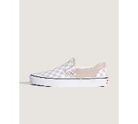 Vans - Classic Slip-On Checkerboard Shoes, Man, Beige, Size: 6.5