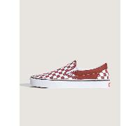 Vans - Classic Slip-On Checkerboard Shoes, Man, Brown, Size: 3