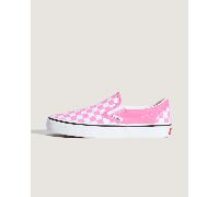 Vans - Classic Slip-On Checkerboard Shoes, Man, Pink, Size: 2.5