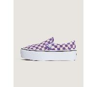 Vans - Classic Slip-On Platform Shoes, Man, Purple, Size: 5.5