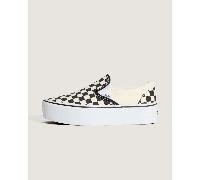 Vans - Classic Slip-On Platform Shoes, Woman, Black, Size: 8