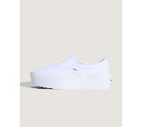 Vans - Classic Slip-On Platform Shoes, Woman, White, Size: 3