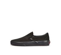Vans Classic Slip-On Plimsolls - Black/Black, Black/Black, Size 12, Men Black/Black