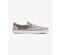 Vans Classic Slip-On Shoes Brown White - 42.5
