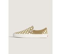 Vans - Classic Slip-On Shoes, Man, Beige, Size: 9.5