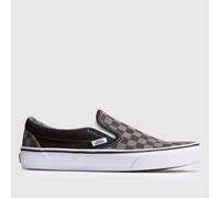 Vans Unisex Ua Classic Slip-on Trainers, Black/Grey, Size 6, Men Black/Grey