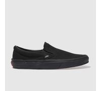 Vans Classic Slip on Womens Black Canvas Trainers - UK 6 / EU 39 / US 7