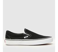 Vans Classic Slip-On Trainers in Black & White UK 6 (EU 39)