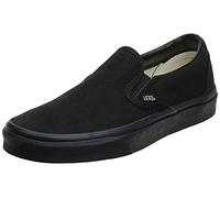 Vans Classic, Unisex-Adults' Slip-On Shoes, Black/Black, 4.5 UK