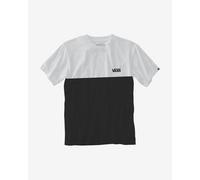 Vans Color Block Short Sleeve T-shirt White,Black S Men
