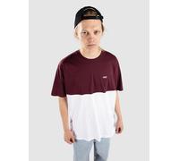 Vans Men's T-Shirt Colorblock TEE White-Port Royale, S