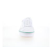 Vans Comfycush Old Skool Mens White Canvas Skate Inspired Trainers Shoes