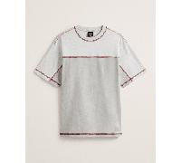 Vans - Contrast Stitch Loose Fit SS Tee ASH HEATHER, Man, Grey, Size: XXL