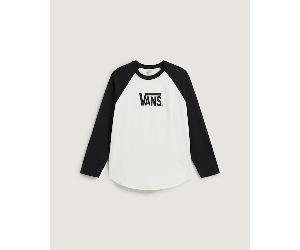 Vans - CORE RAGLAN Long Sleeve T-Shirt, Man, Black, Size: L