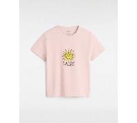 Vans - Cosmic Ray T-Shirt, Woman, Pink, Size: S
