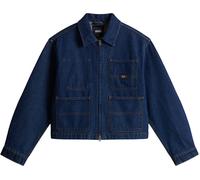 Vans - Veste en toile de coton - Emily Boxy Workwear Jacket Dark Rinse for Women in Cotton - Size S - Navy Navy S