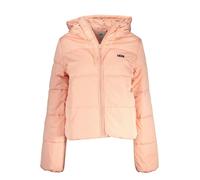 Vans Cropped Puffer Jacket Hooded - Pink - S